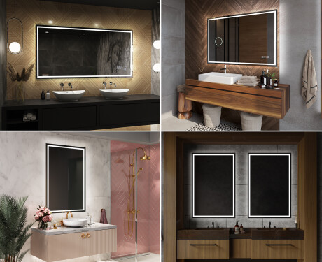 Espejo de baño con luz LED incorporada L49 #11
