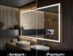 Espejo de baño con luz LED incorporada L49 #1