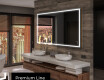 Espejo de baño moderno e iluminado LED L49 #3