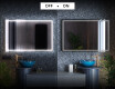 Espejo de baño con luz LED incorporada L49 #3