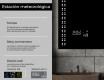 Rectangulares espejos retroiluminado para baños L55 #5