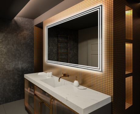 Espejo de baño con luz L57