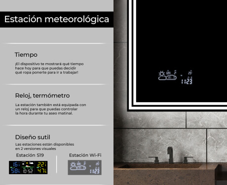 Espejo de baño con luz L57 #5