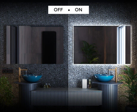 Espejo de baño con luz LED incorporada L58 #3