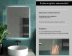 Espejo de baño con luz LED incorporada L58 #7
