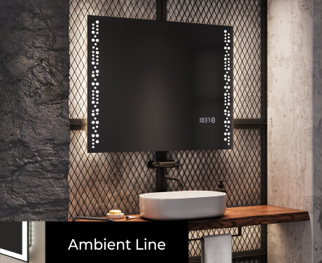 Espejo de baño con luz LED incorporada L65 #4