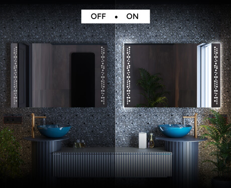 Espejo de baño con luz LED incorporada L65 #3