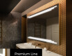 Rectangulares espejos retroiluminado para baños L75 #3