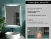 Espejo de baño con luz L77 #7
