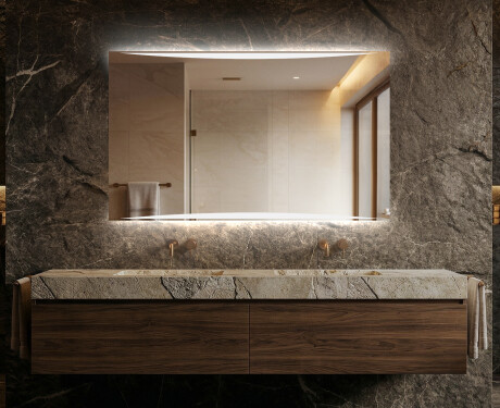 Espejo de baño con luz LED incorporada L78