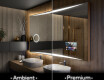 Espejo de baño con luz LED incorporada L78