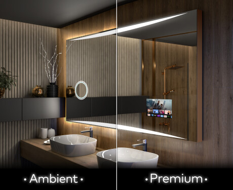 Espejo de baño con luz LED incorporada L78