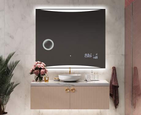 Espejo de baño con luz LED incorporada L78 #9