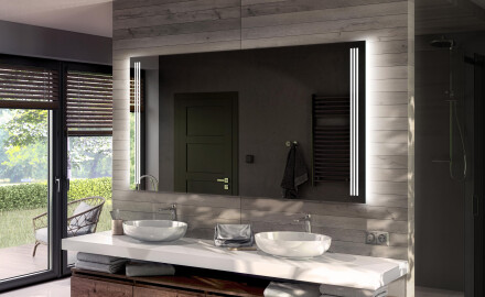 Espejo de baño con luz LED incorporada L131
