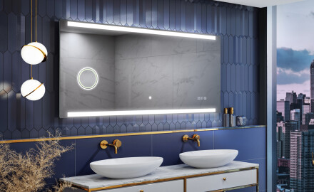 Espejo de baño con luz LED incorporada - SlimLine L47