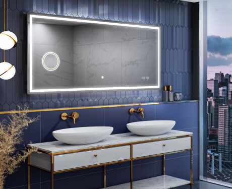 Rectangulares espejos retroiluminado para baños - SlimLine L49
