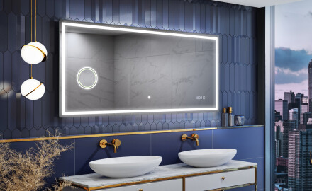 Espejo de baño moderno e iluminado LED - SlimLine l49
