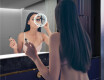Rectangulares espejos retroiluminado para baños - SlimLine L78 #4