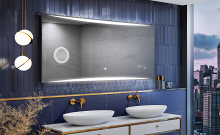 Espejo de baño moderno e iluminado LED - SlimLine l78