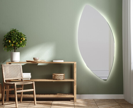 Espejo de baño LED de forma irregular L221 #2