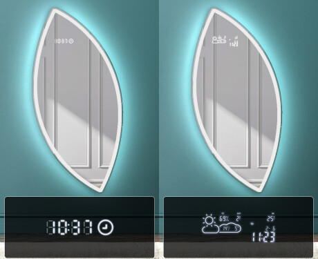 Espejos decorativos de pared con LED L222 #6