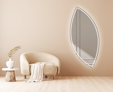 Espejos decorativos de pared con LED L223 #4