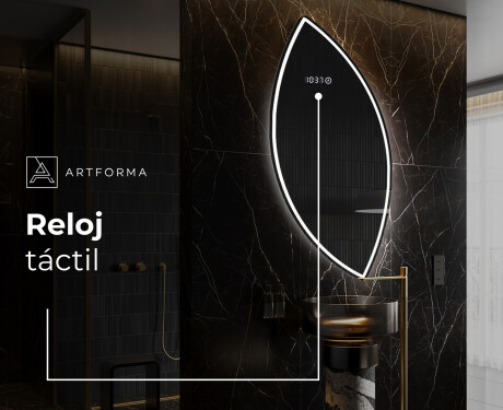 Espejos decorativos de pared con LED L223 #7