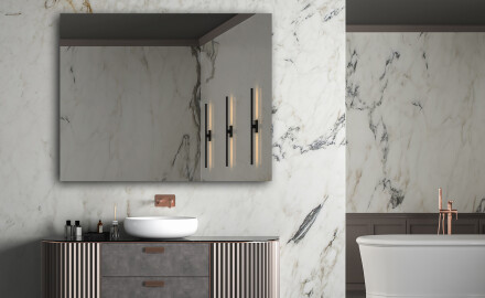 Espejo rectangular de pared L197