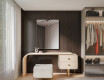 Espejo rectangular vertical de pared L198 #2