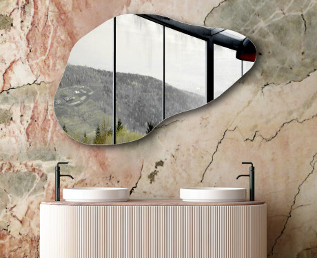 Espejo irregulares de pared L208 #6