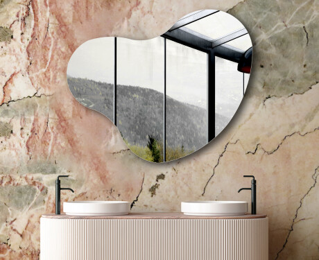 Espejo irregulares de pared L211 #6