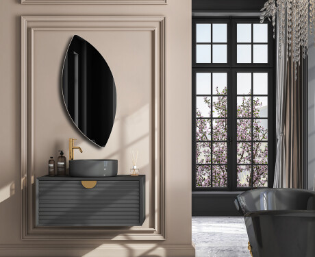 Espejo irregulares vertical de pared L214 #4