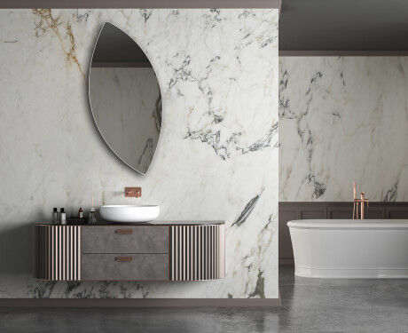 Espejo irregulares vertical de pared L214 #5