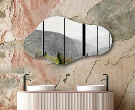 Espejo irregulares de pared L216 #6