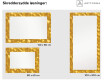 Espejos decorativos grandes de pared para recibidor - gold triangles #6