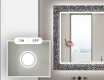 Espejo de baño con luz decorativos pared - dotts #4
