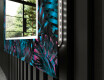 Espejo de baño con luz decorativos pared - fluo tropic #11