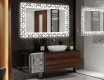 Espejo de baño con luz decorativos pared - industrial #2