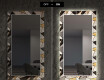 Espejo decorativo pared comedor - marble pattern #7