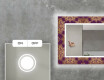 Espejo con luces salon decorativos - gold mandala #4
