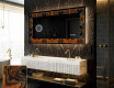 Espejo con luz decorativos pared - Mosaic Dreams