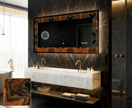 Espejo con luz decorativos pared - Mosaic Dreams