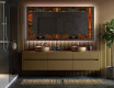 Espejo con luz decorativos pared - Mosaic Dreams #5
