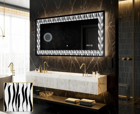 Espejo con luz decorativos pared - Vintage Vibes