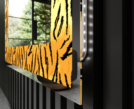 Espejo con luz decorativos pared - Midnight Mirage #3