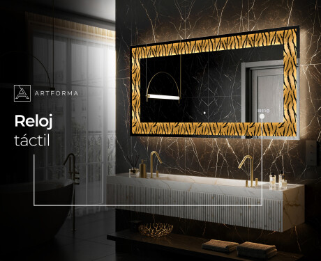 Espejo con luz decorativos pared - Midnight Mirage #6