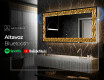 Espejo con luz decorativos pared - Midnight Mirage #7