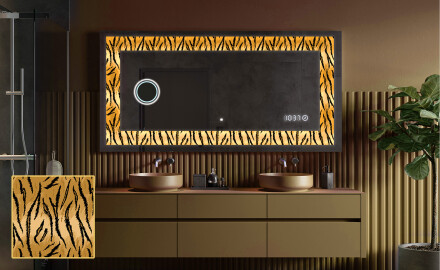 Espejo con luz decorativos pared - Midnight Mirage