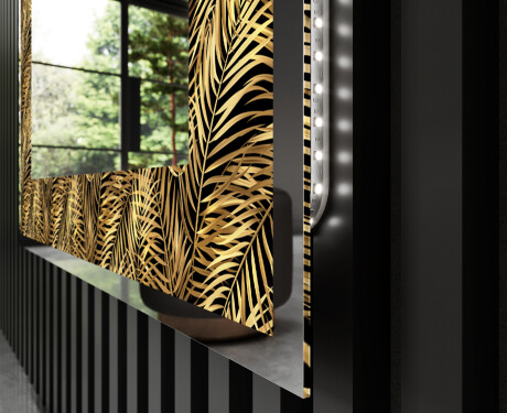 Espejo con luz decorativos pared - Tropical Paradise #3