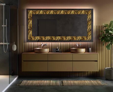 Espejo con luz decorativos pared - Tropical Paradise #5
